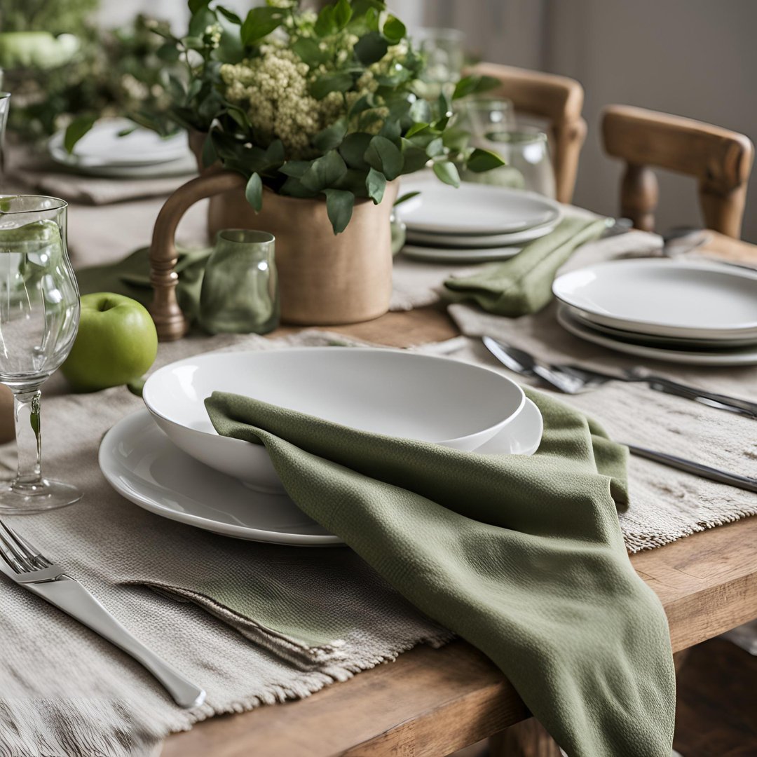 Three easy ways to fold a linen napkin for your next dinner party - TSL